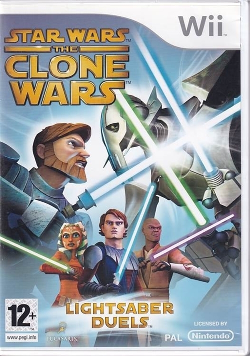 Star Wars The Clone Wars - Lightsaber Duels - Nintendo Wii (B Grade) (Genbrug)
